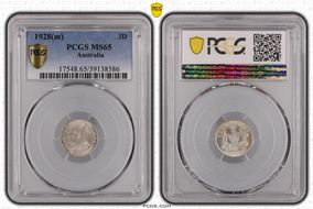 1928(m) 3D MS65