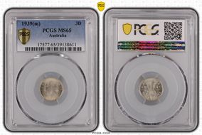 1939(m) 3D MS65