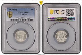 1939(m) 6D MS65