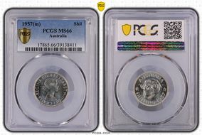 1957(m) Shil MS66