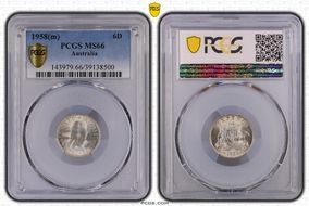 1958(m) 6D MS66