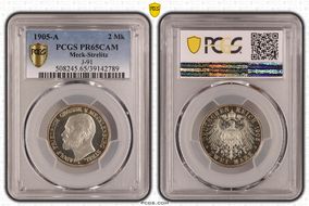 1905-A 2 Mk J-91 PR65CAM