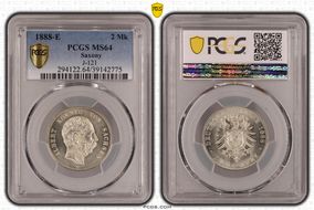 1888-E 2 Mk J-121 MS64