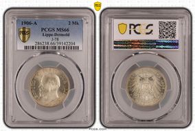 1906-A 2 Mk J-78 MS66