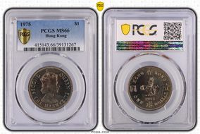 1975 $1 MS66