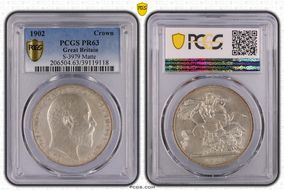 1902 Crown S-3979 Matte PR63