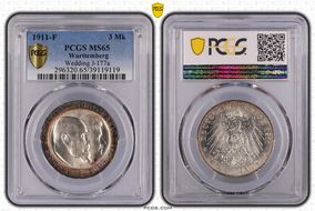 1911-F 3 Mk Wedding J-177a MS65