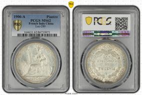 1906-A Piastre Lec-289 MS62