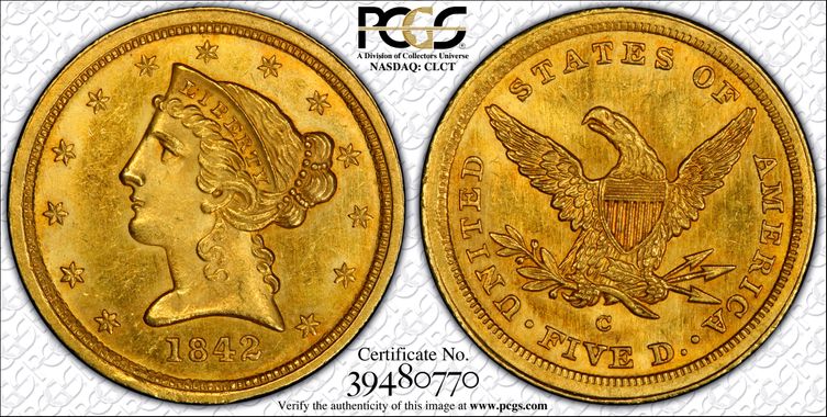 Cert 39480770 - Coin Image