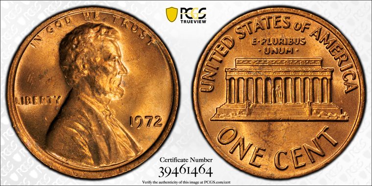 Cert 39461464 - Coin Image