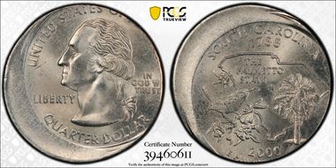 2000-P 25C South Carolina MS64