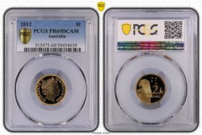 2012 $2 PR69DCAM