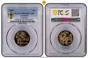 1993 $1 Landcare PR69DCAM