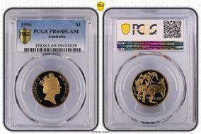 1995 $1 PR69DCAM