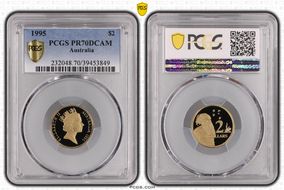 1995 $2 PR70DCAM
