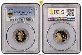 1995 $2 PR69DCAM
