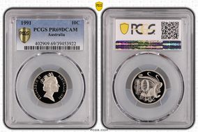 1991 10C PR69DCAM