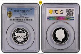 1998 20C 1927 Florin Ag PR70DCAM