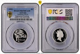 1993 $1 Landcare Ag Segmented Reeding PR69DCAM