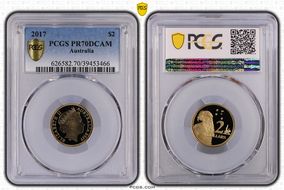 2017 $2 PR70DCAM