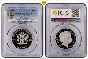 2001 50C Queensland PR70DCAM