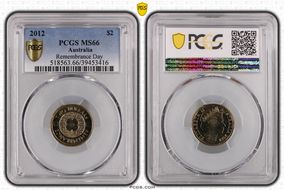 2012 $2 Remembrance Day MS66
