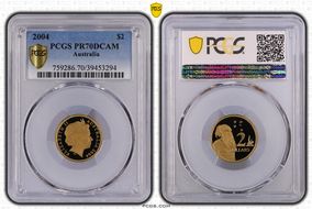 2004 $2 PR70DCAM