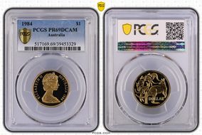 1984 $1 PR69DCAM