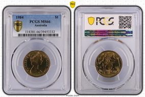 1984 $1 MS66