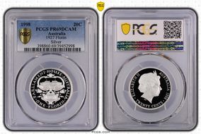 1998 20C 1927 Florin Ag PR69DCAM