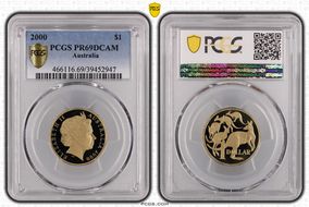 2000 $1 PR69DCAM