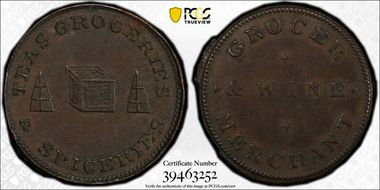 (c.1790s) Tk 1/4D DH-5 Not Local AU55BN