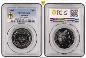 2007 50C 60th Anniv. MS68