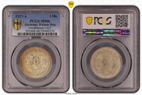 1927-A 3 Mk Nordhausen J-327 MS66