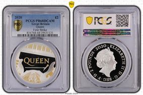 2020 £2 Queen First Strike PR68DCAM