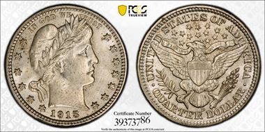 1915-D 25C MS63