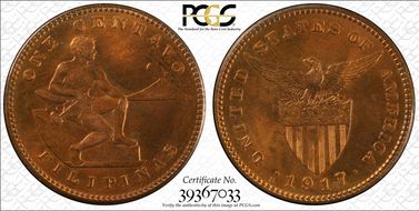 1917-S 1C MS66RD
