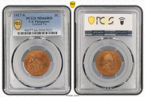 1917-S 1C MS66RD