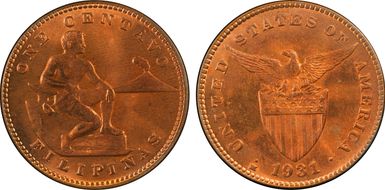 1931-M 1C MS65+ RD