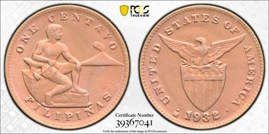 1932-M 1C MS66RD