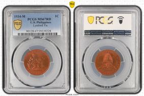 1934-M 1C MS67RD