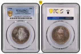 1904 50C PR67+