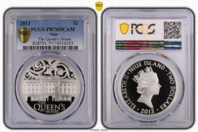 2013 $2 The Queen's House PR70DCAM