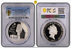 2013 $2 The Best Show of All w/VAREITY Misspelt PR69DCAM