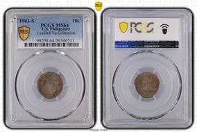 1903-S 10C MS64