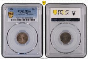 1904 10C MS66