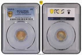 1919-S 10C MS66