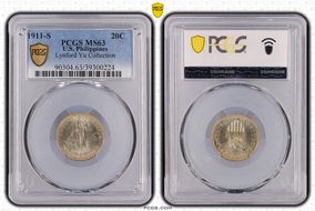 1911-S 20C MS63