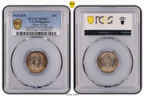 1944-D/S 20C Allen-12.04a MS66+