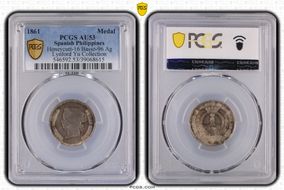 1861 Medal Honeycutt-16 Basso-96 Ag AU53